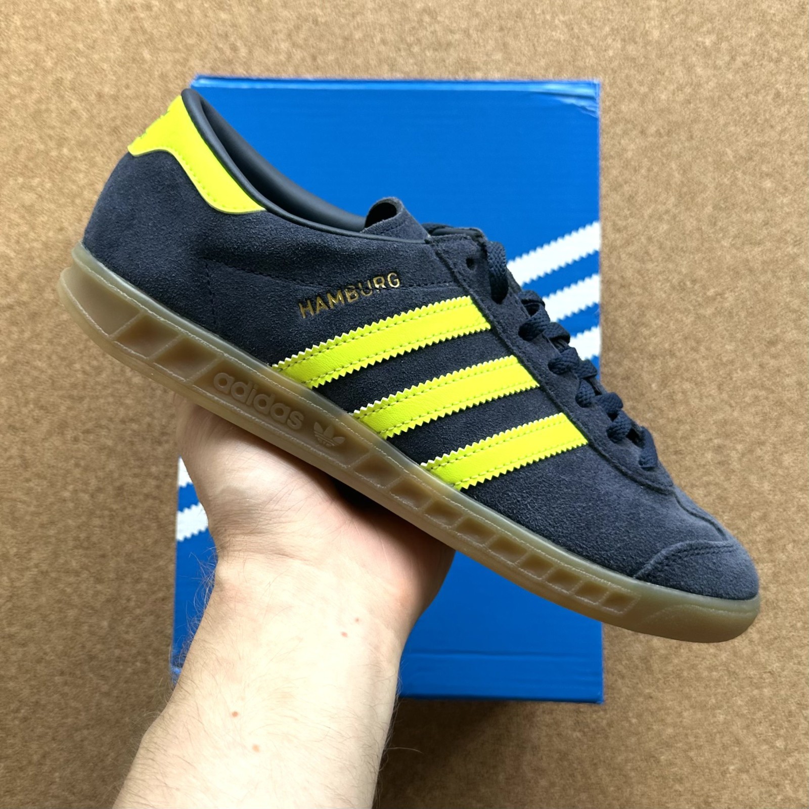 SAOLA UK 5 Adidas Hamburg (W) Indaco notturno giallo solare