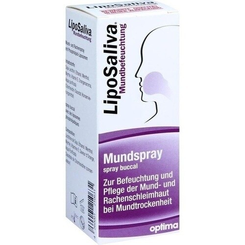 LIPOSALIVA Mundbefeuchtung Spray, 50 ml PZN 09425304