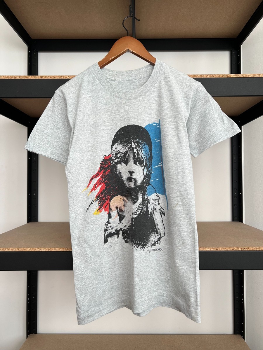 Vintage 1986 Les Miserables France Theater Literature Musical T 