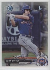 2017 Bowman Draft Chrome Refractor Quinn Brodey #BDC-24 8k4