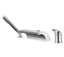 Sumerain Roman Bathtub Faucet  Hand Shower - Chrome