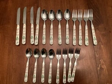 Country Christmas Taiwan Stainless Flatware 20 pieces, 5 place settings