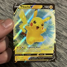 Pokémon Pikachu V Promo Full Art Holo SWSH: Spada e Scudo SWSH198 190 CV