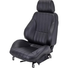 Scat Procar Rally Series 1000 Bucket Seat Drivers Side Black Vintage