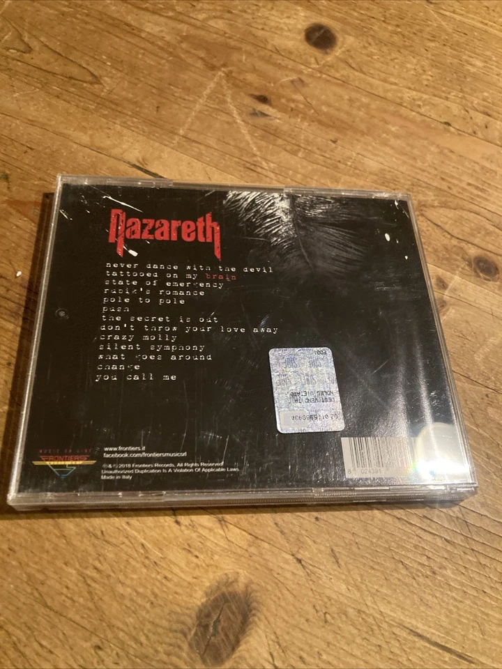 Nazareth - Tattooed On My Brain- Cd- 10356 - Bild 3 von 3