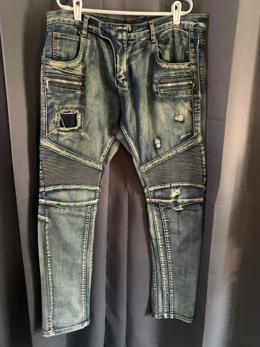Balmain Biker Jeans for Men for sale | eBay