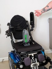 Permobil M300 Wheelchair Full Load, Power Tilt, Recline, Legs, 8" Lift
