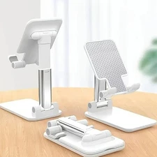 Adjustable Phone Tablet Desktop Stand Desk Holder Mount Cradle For iPhone iPad