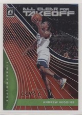 2019 Donruss Optic All Clear for Takeoff Red Prizm 37/99 Andrew Wiggins #9 0hn9