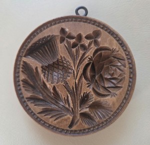 Cookie Press Mold Springerle Speculaas Gingerbread Butter SYMBOLS OF BRITAIN