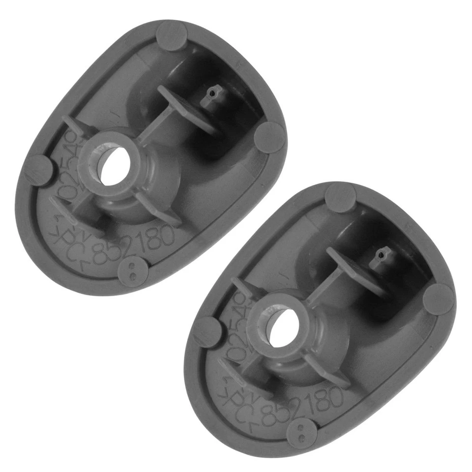 MOPAR Sun Visor Retainer Clip Beige LH RH Pair Set for 05-07 Jeep Liberty - Imagem 2 de 4