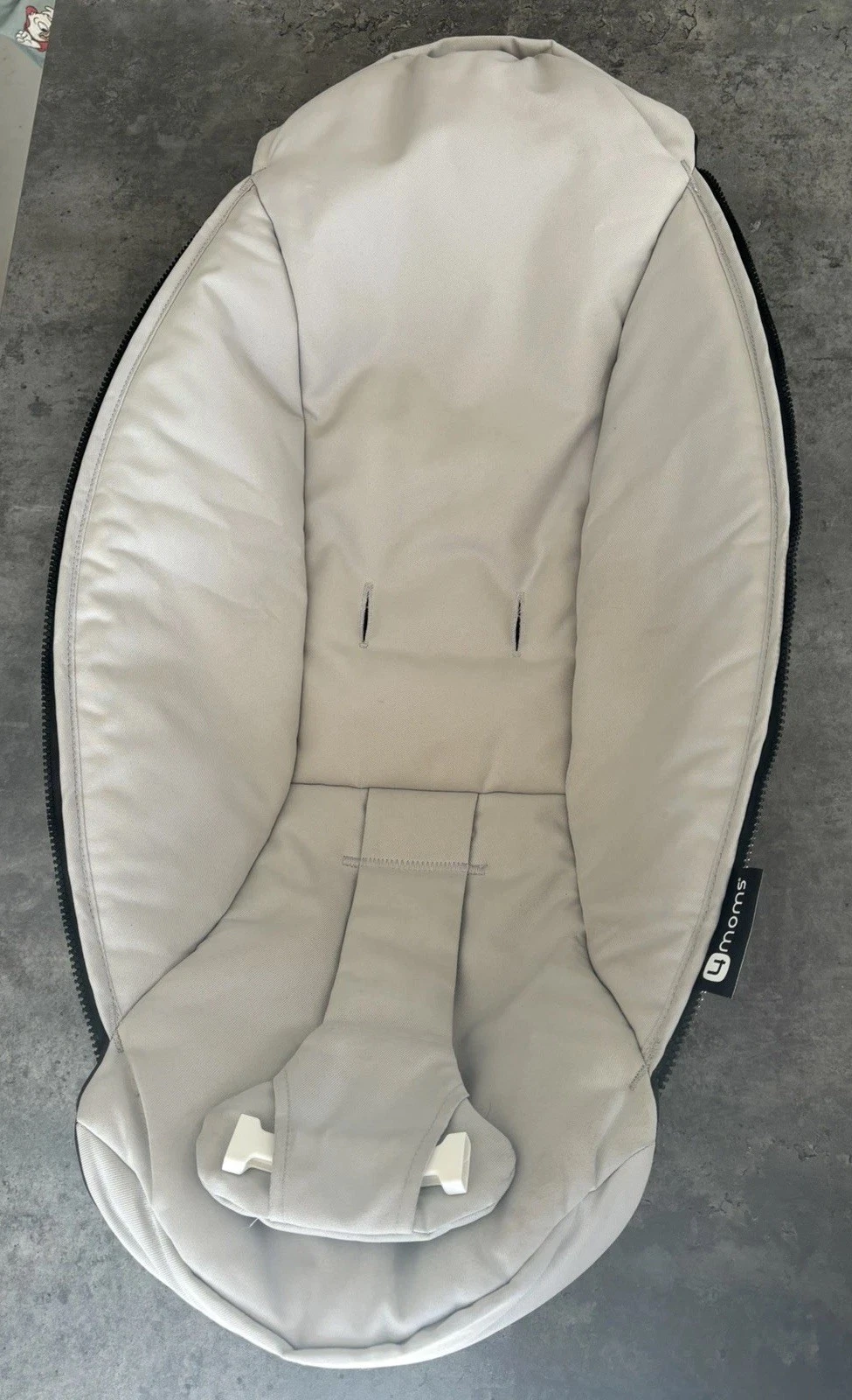 4Moms Mamaroo Replacement Seat Cover Plain Grey
