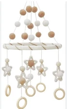 Gender Neutral Decor For Baby/ Child Room Party/ Shower Decor Boho Hanging Stars