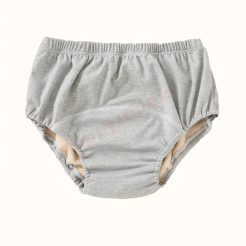 Adult Incontinence Cloth Diaper Pants Underwear Washable Reusable Waterproof