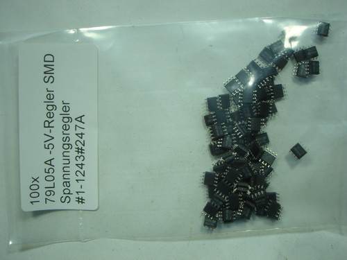 100x 79L05A -5V-Regler SMD Spannungsregler #1-1243#8b