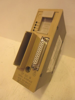 Siemens 1P 6ES5 521-8MA22 Simatic S5 Serial Interface Module PLC CP 521 SI S-5