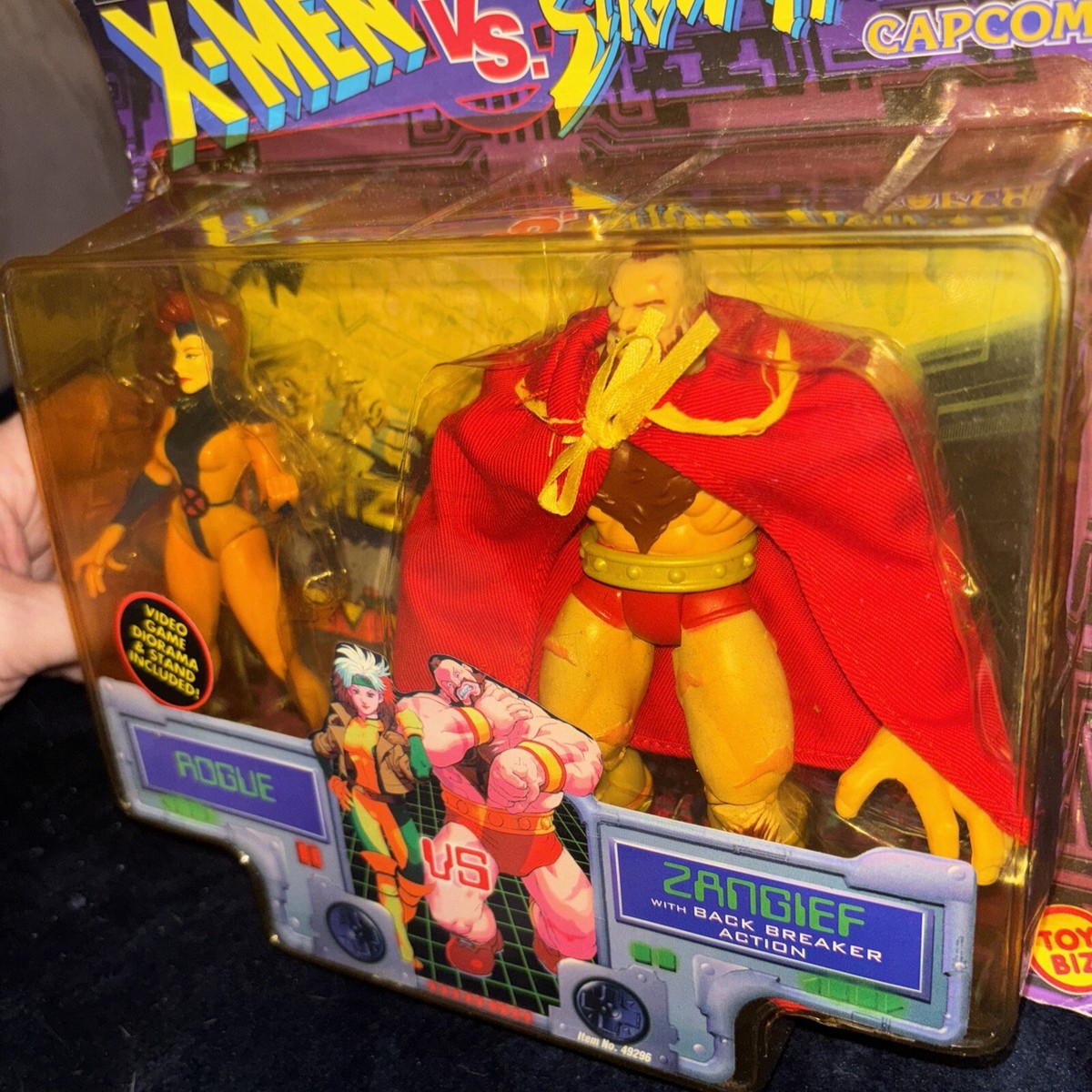 Video Game Superstars X-men VS Street Fighter Gambit Vs. Zangief