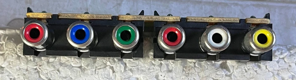 Sharp Chinch Buchsen Anschluss Modul CN.UM15 aus LC-32HI3012E und andere - Bild 2 von 3