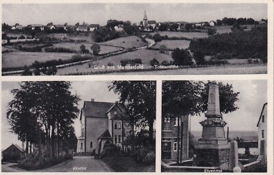 GRUB AUS MANDERFELD ~ KLOSTER ~ GEDENKMAL ~ STADTANSICHT ~ GEBRAUCHT ~ UNBESPIELT