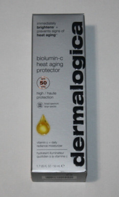 Dermalogica Biolumin-C Heat Protector SPF 50 Full Size 50 mL Authentic Exp 10/26