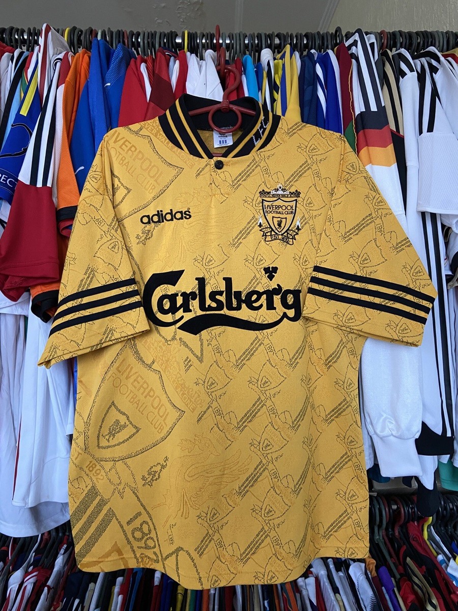 LIVERPOOL 1994 1996 THIRD FOOTBAL SHIRT SOCCER JERSEY ADIDAS LIVERPOOL 1994 1996 THIRD FOOTBAL SHIRT SOCCER JERSEY ADIDAS