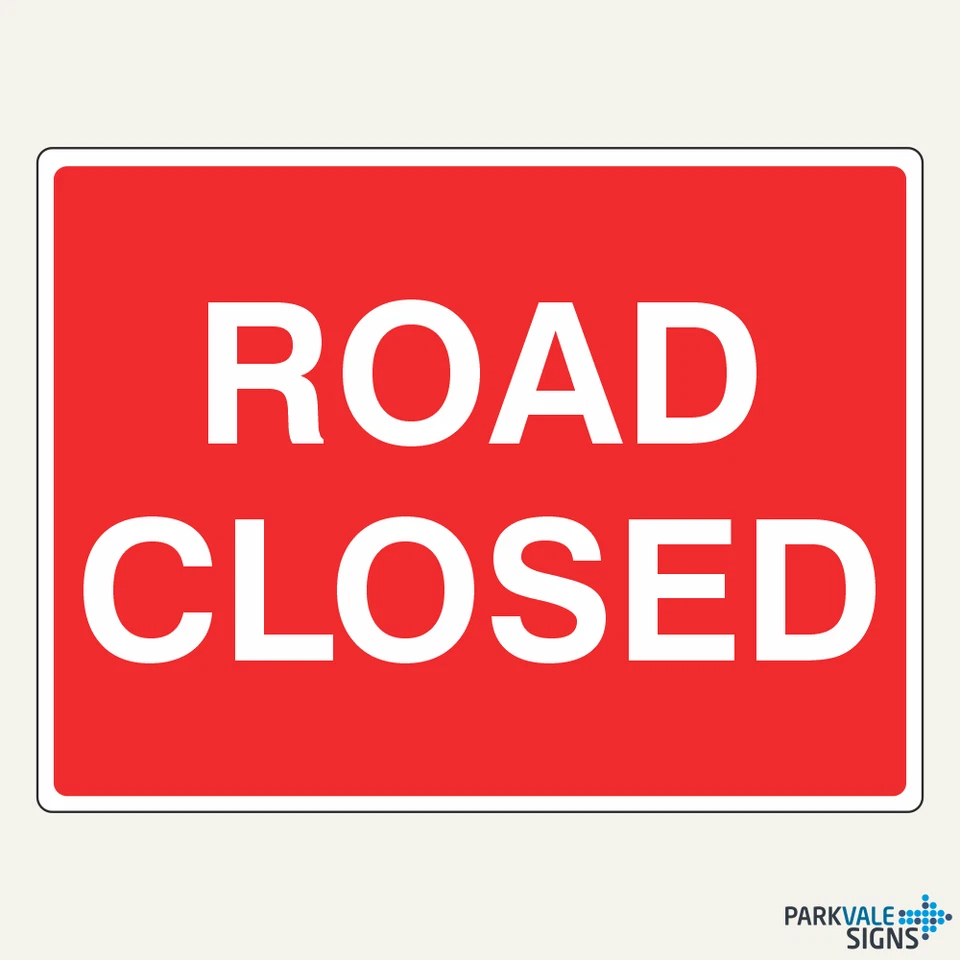 LASTING IMPRESSIONS (SIGNS) LIMITED Straßensperrschild - temporäres Verkehrsschild