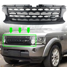For Land Rover Discovery 4 2010-2013 Front Main Grille Black Frame 2014 Style