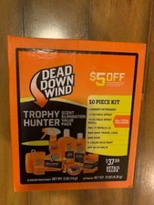 10pc Hunter Scent Elimination Field Kit Cover Odor Eliminator Hunting Kit