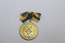 EK2066: Schlaraffia Orden Abzeichen 50 Medaille Willkomm