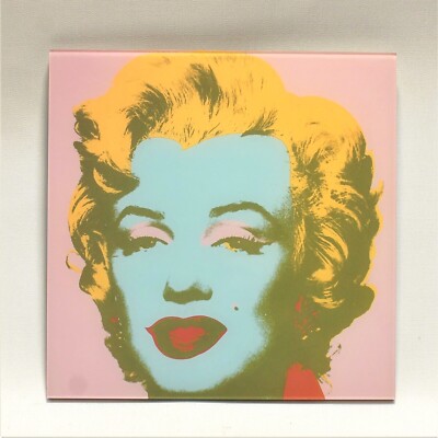 Marilyn Monroe 1967 (pale pink) POP-Art Frame 2pcs set(9.4'*9.4