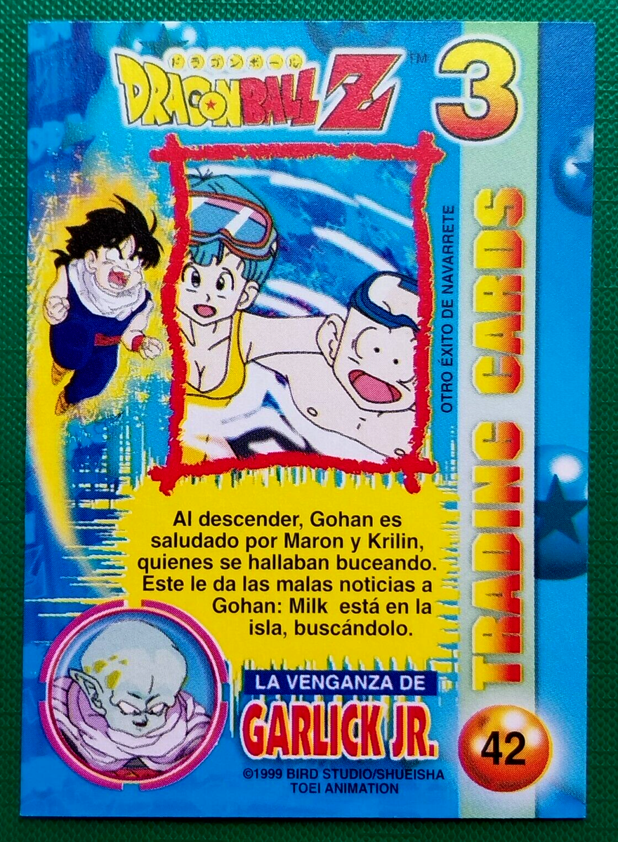 1999 DRAGON BALL Z3 #042 KRILIN MARON NAVARRETE PERU Trading Cards