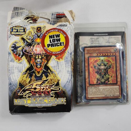 Yugioh 5DS Lost Sanctuary Structure Deck 1ST Edition New Damaged Open Box TCG - Picture 1 of 9