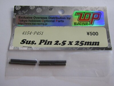 TOP Racing Aufhängebolzen 2,5 x 25 mm (4 Stück) für Sense 4154-P4S1