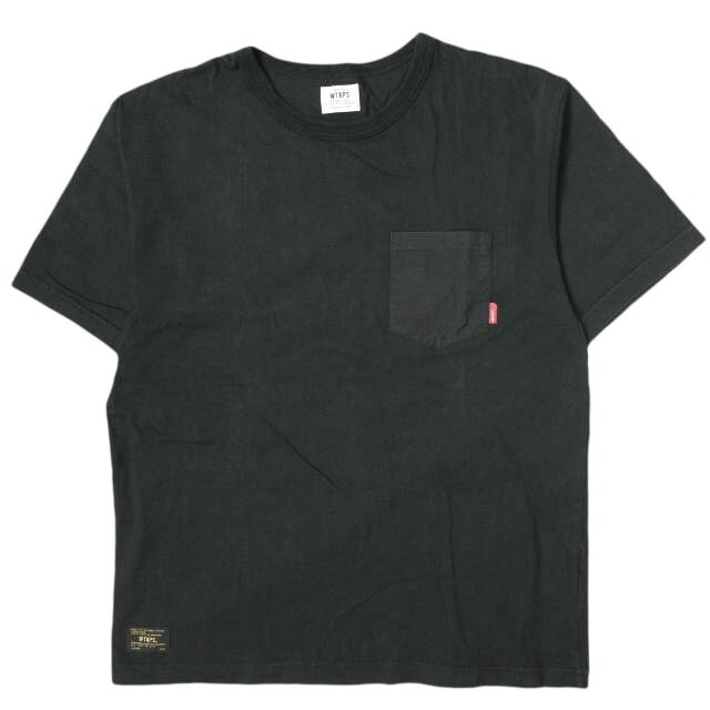 WTAPS DESIGN SS:POCKET/TEE.COTTON Ripstop Pocket T-shirt 171ATDT 