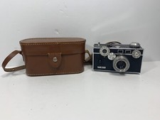Vintage Argus C3 f/3.5 lens 50mm Coated Cintar Film Camera with Leather Case