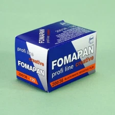 Fomapan Creative 200 ISO 35mm 36 Exp Black & White Film  * FRESH DATED *