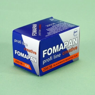 Fomapan Creative 200 ISO 35mm 36 Exp Black & White Film * FRESH DATED *
