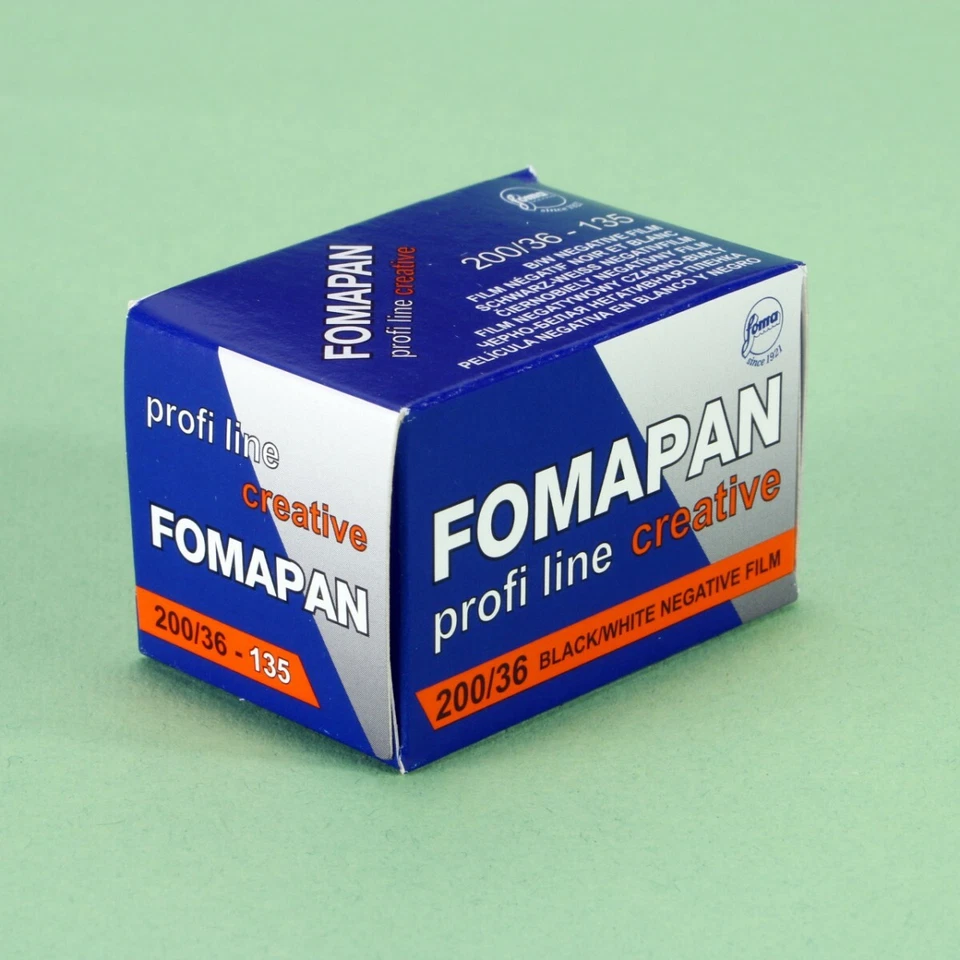 Fomapan Creative 200 ISO 35mm 36 Exp Black & White Film * FRESH DATED * - Image 1 of 4