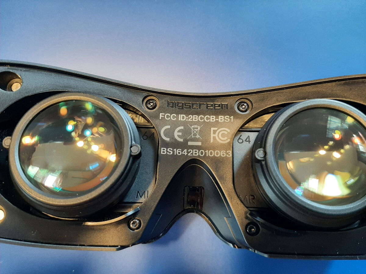 Bigscreen Beyond VR Headset (64mm IPD, HEADSET AND SOFT Bigscreen Beyond VR Headset (64mm IPD, HEADSET AND SOFT
