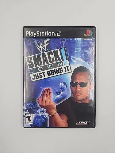 WWE SmackDown Just Bring It PS2 PlayStation 2 Complete CIB