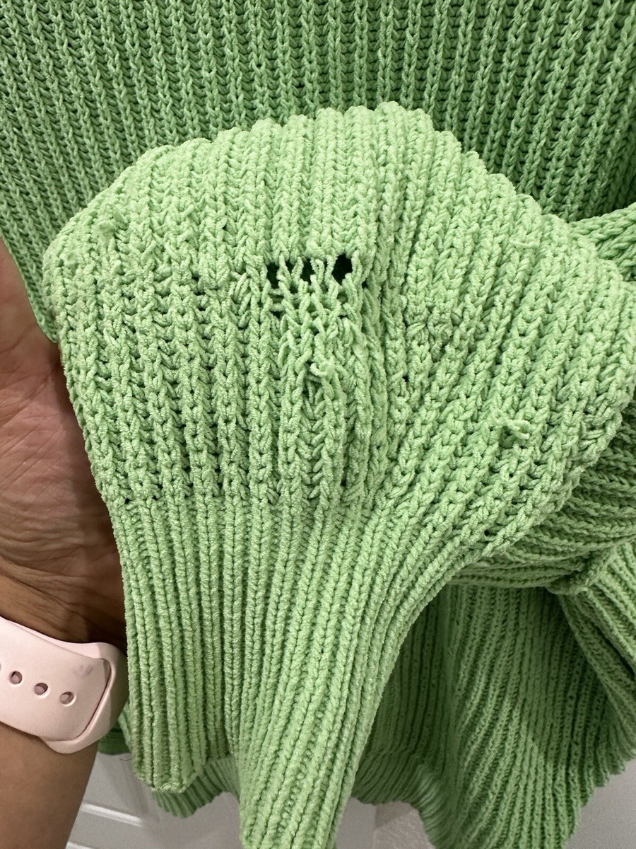 ARIES(アリーズ) イタリア製 Fleur Chenille knit クルーネックニット 