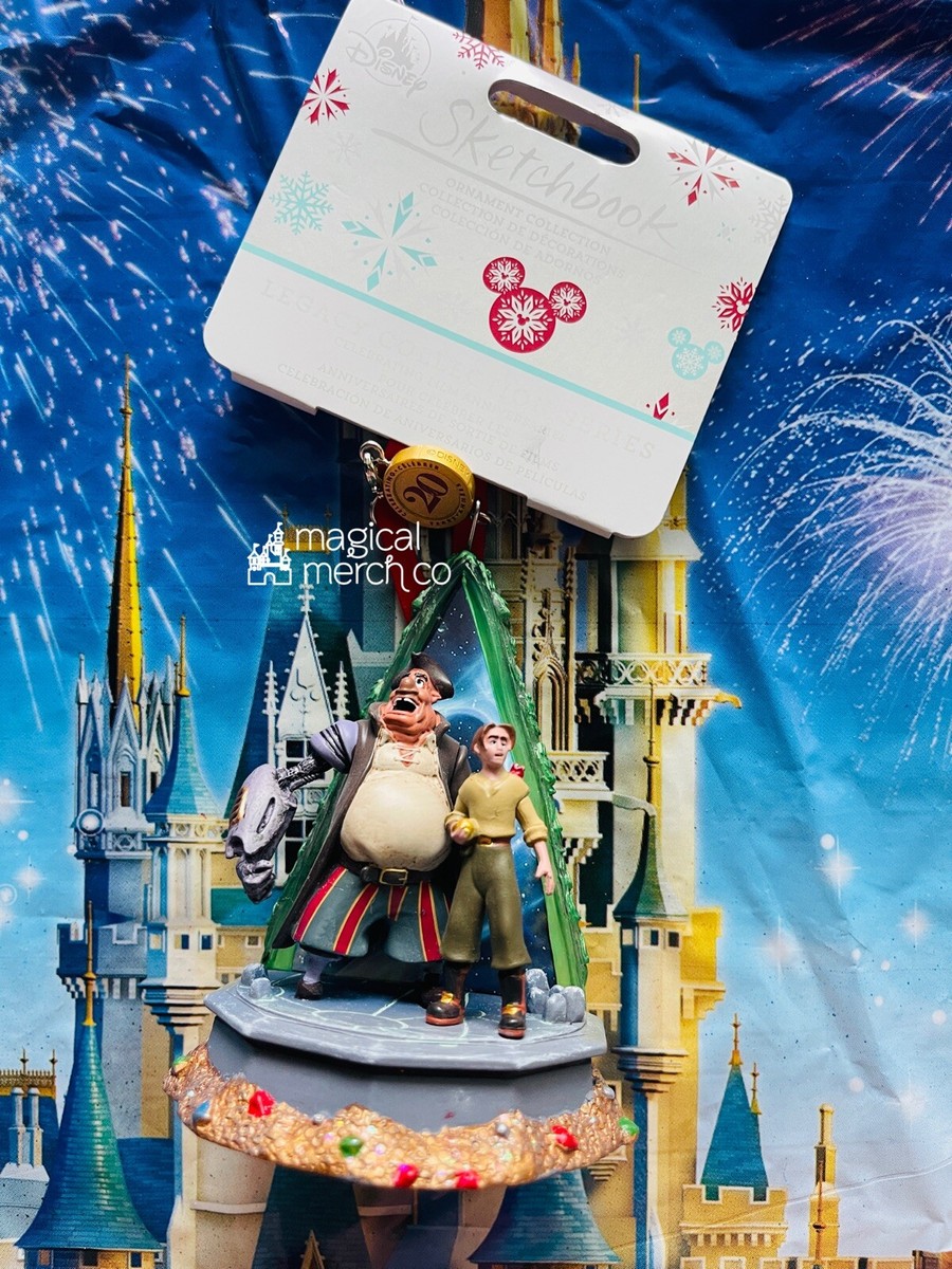2022 Disney Parks Legacy 20th Treasure Planet Sketchbook Ornament