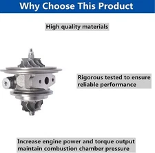 Right Turbo cartridge 790318 for Ford Flex Taurus Explorer Lincoln MKS MKT 3.5 L