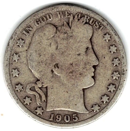 1905 S Barber Half grades in GOOD condition ~  PLEASE SEE THE SCAN   stk 05-1