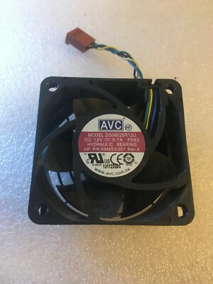 HP compaq Elite 8200  Ultra Slim Desktop DS06025R12U 60x25mm Rear Case Fan