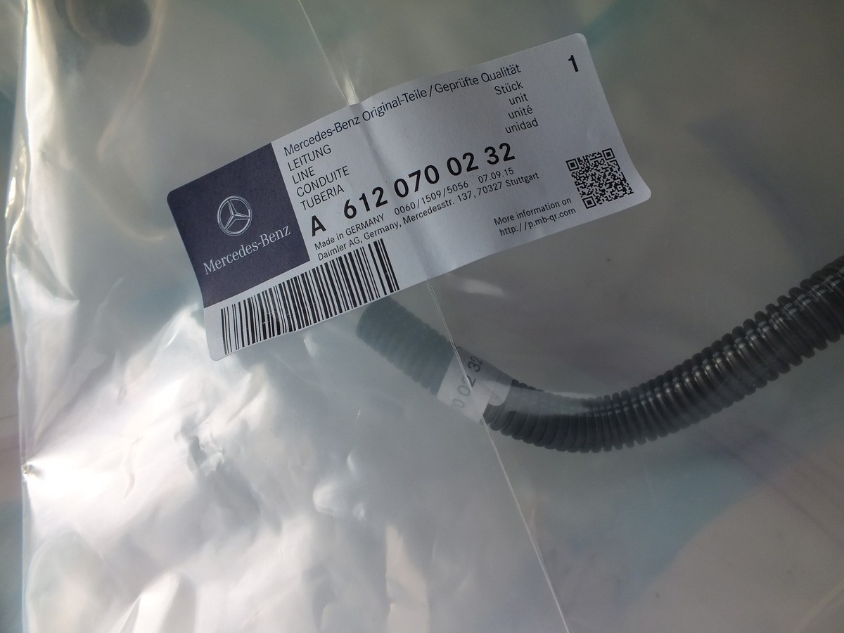 Mercedes W163 ML 270 CDi Bj998 Kraftstoffrohr Railrohr 