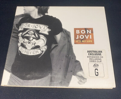 Bon Jovi - It s My Life CD AUSTRALIAN EXCLUSIVE with video clip Audio CD