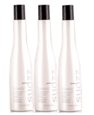 Sudzz FX Cashmere Hydrating Shampoo - Helps Stimulate Hair 10.1 Oz Set of 3