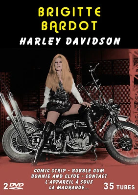 DVD Brigitte Bardot : Harley Davidson - 35 tubes - 2 DVD