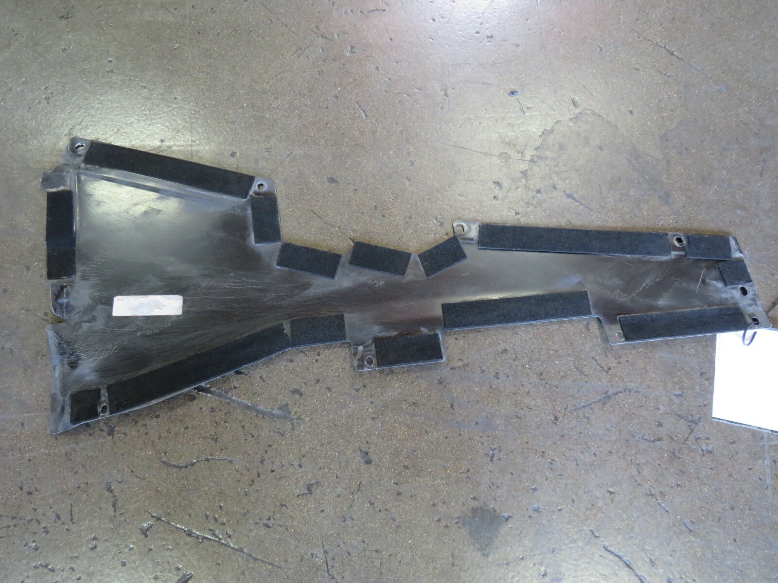 McLaren 600LT, RH, Right, Rear Side Lower Under Tray, Bent, Used 